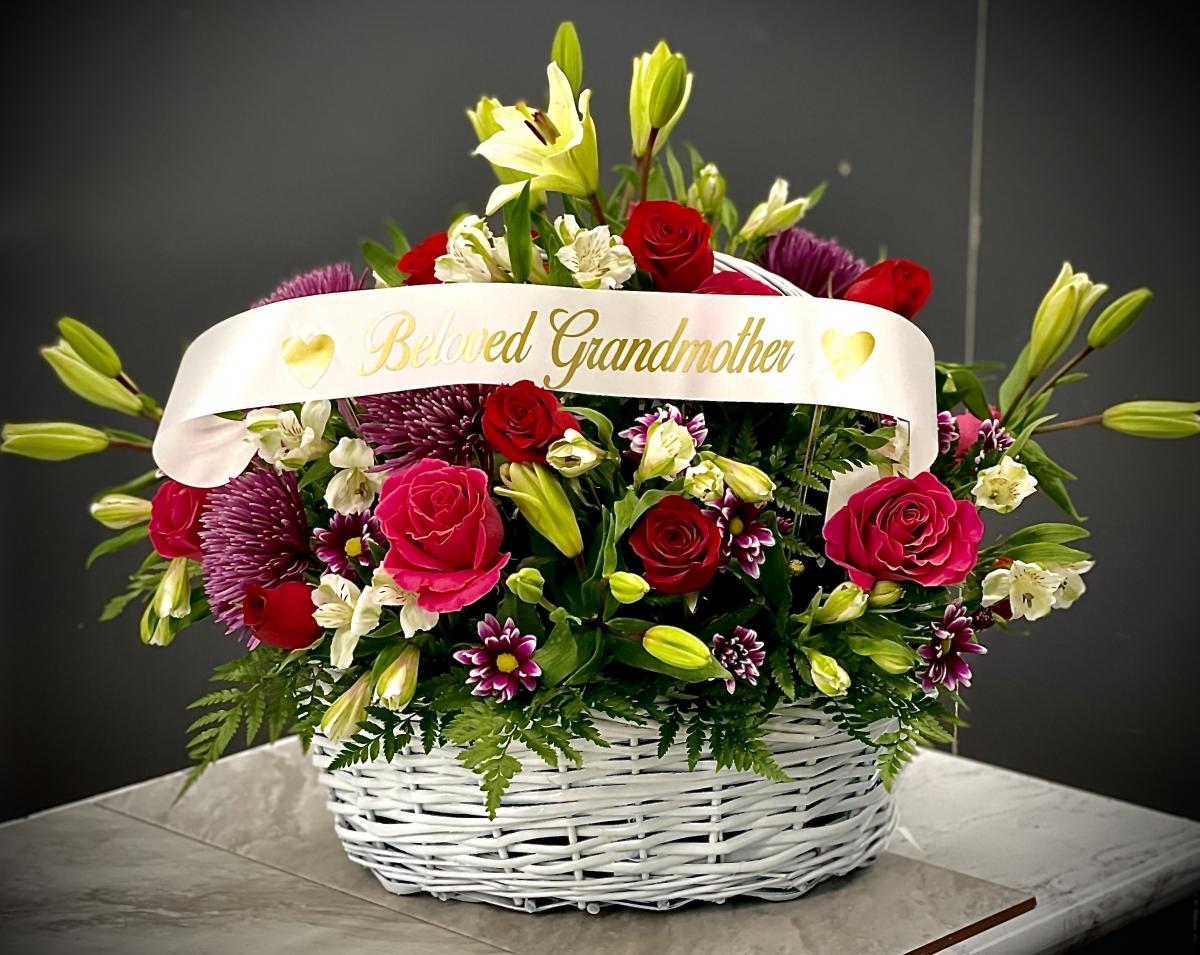 Funeral basket deals