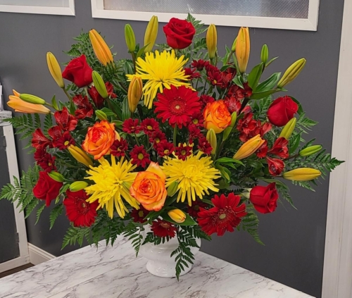 Fall Large Sympathy Arrangement $129.99