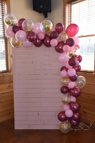 Baby Shower Balloon Photo Wall