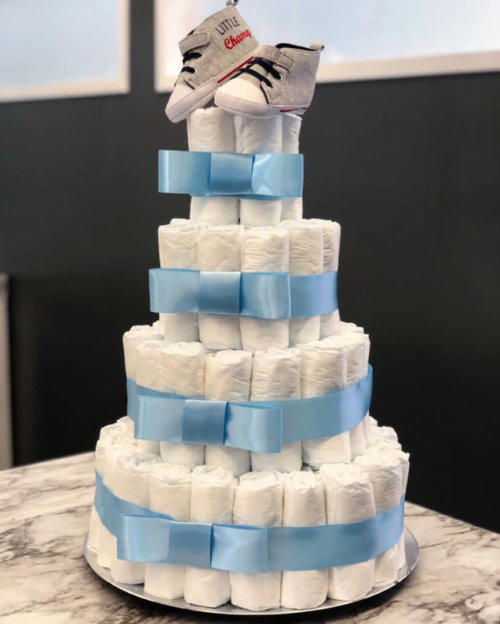 Baby Diaper Cake for Boy