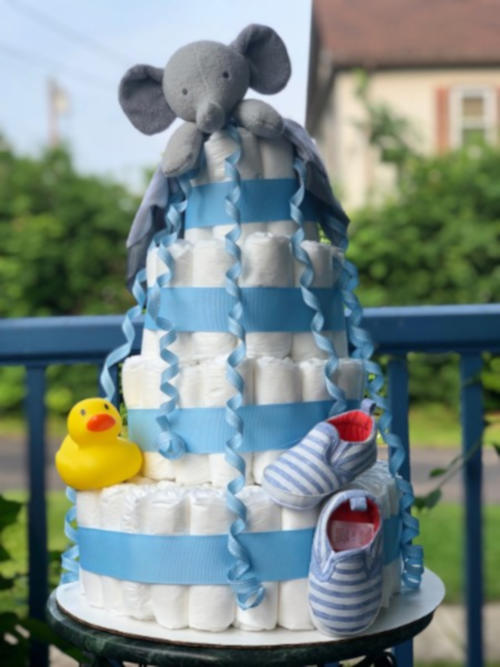 Baby Shower Diaper Cake